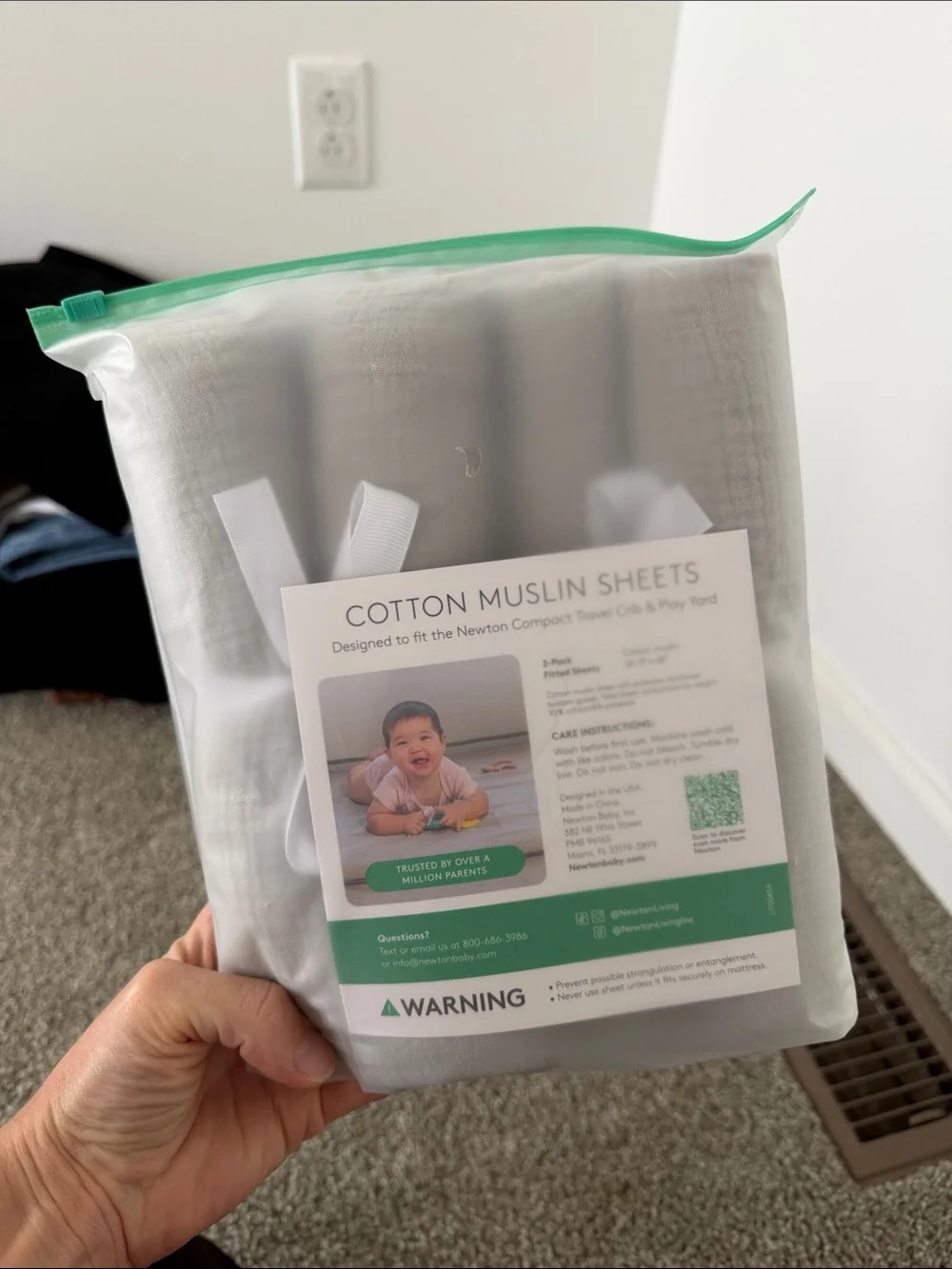 Newton compact travel crib sheets
